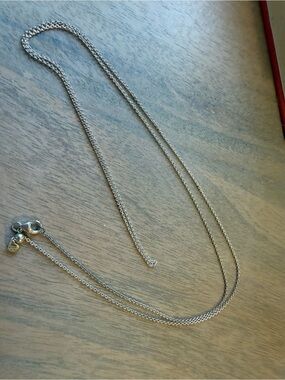 Pandora Sterling Silver adjustable Chain Necklace